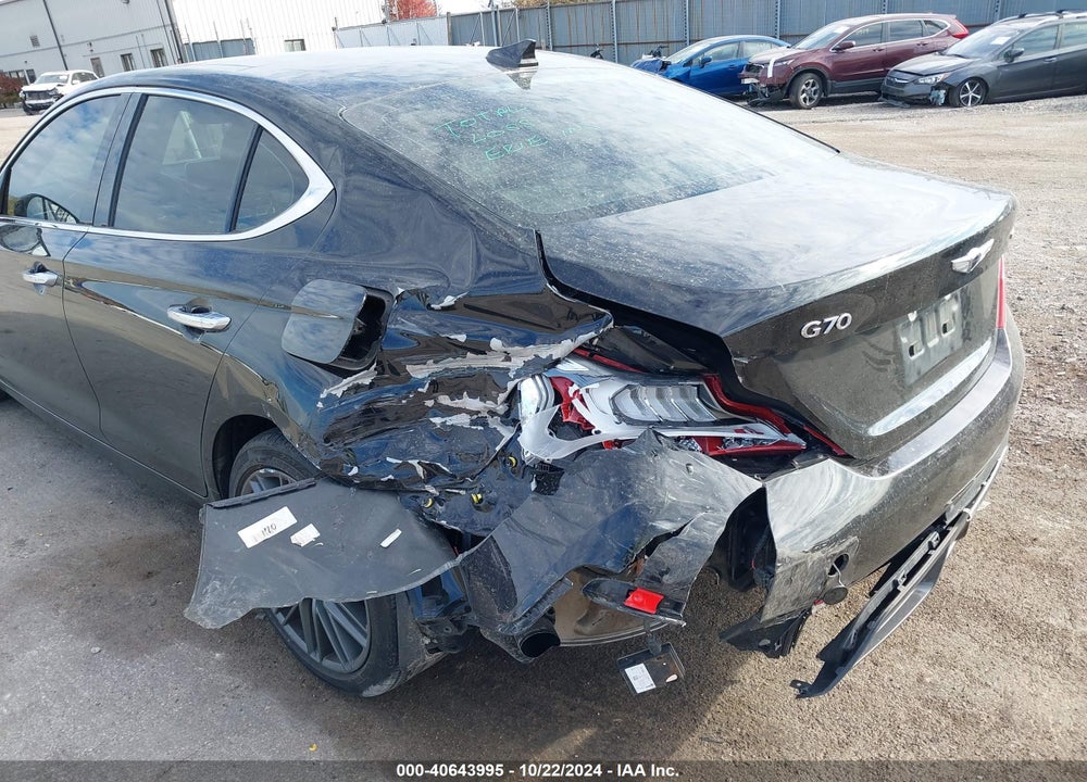 2019 GENESIS G70 3.3T ADVANCED VIN: KMTG34LE3KU027212