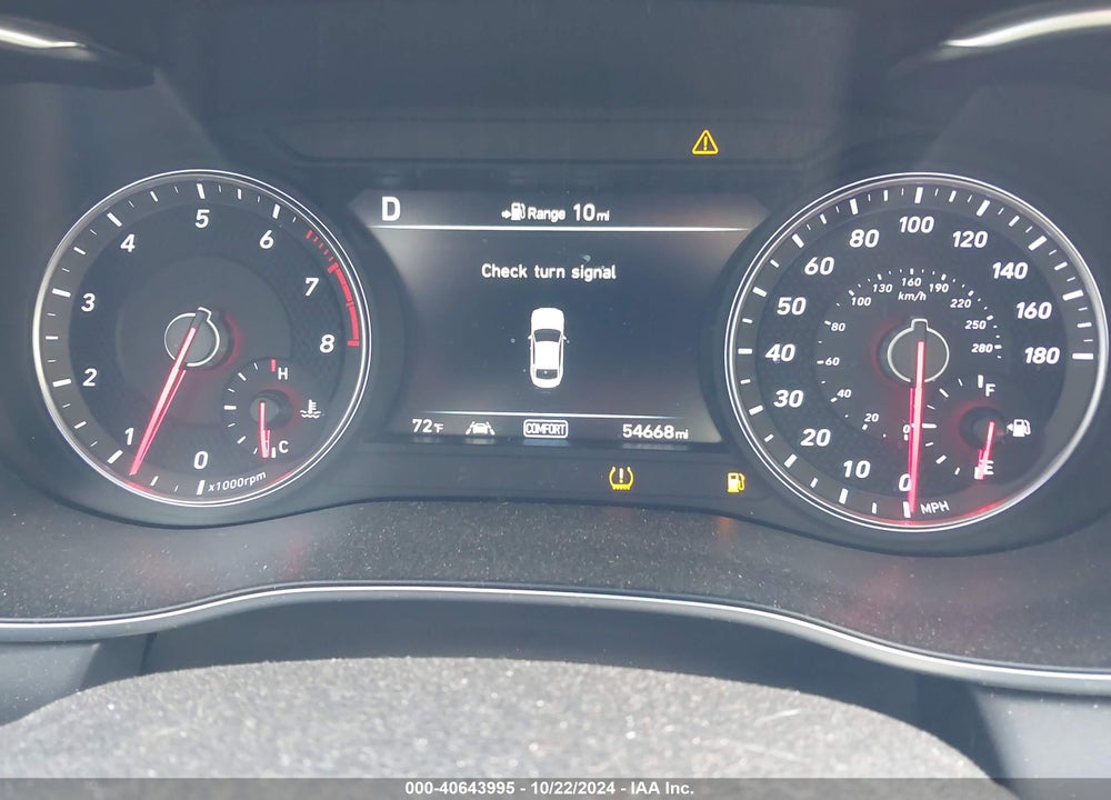 2019 GENESIS G70 3.3T ADVANCED VIN: KMTG34LE3KU027212