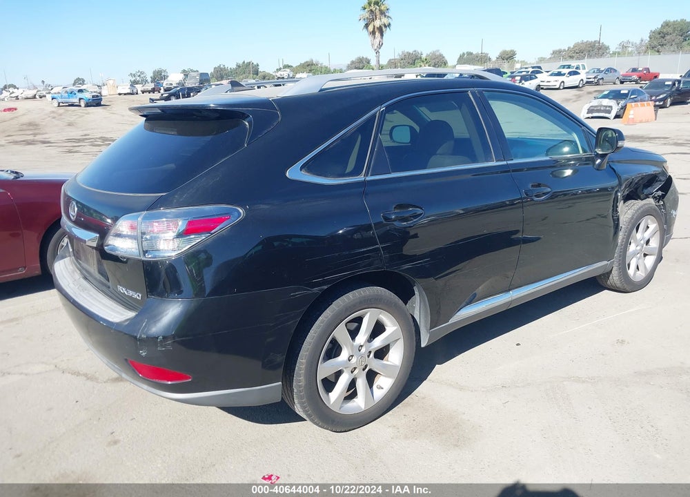 2010 LEXUS RX 350 VIN: 2T2ZK1BA1AC021116