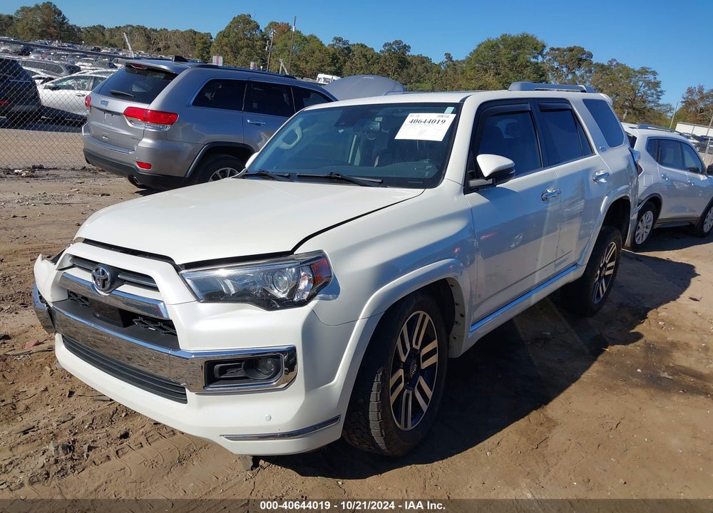 2020 TOYOTA 4RUNNER LIMITED VIN: JTEZU5JR4L5221724