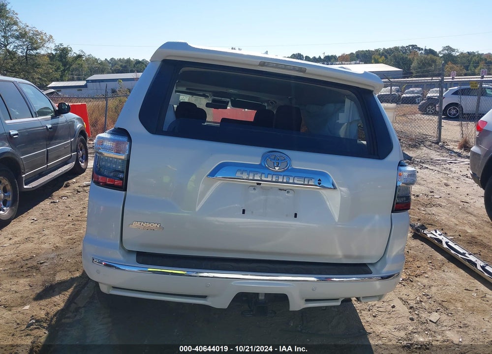 2020 TOYOTA 4RUNNER LIMITED VIN: JTEZU5JR4L5221724