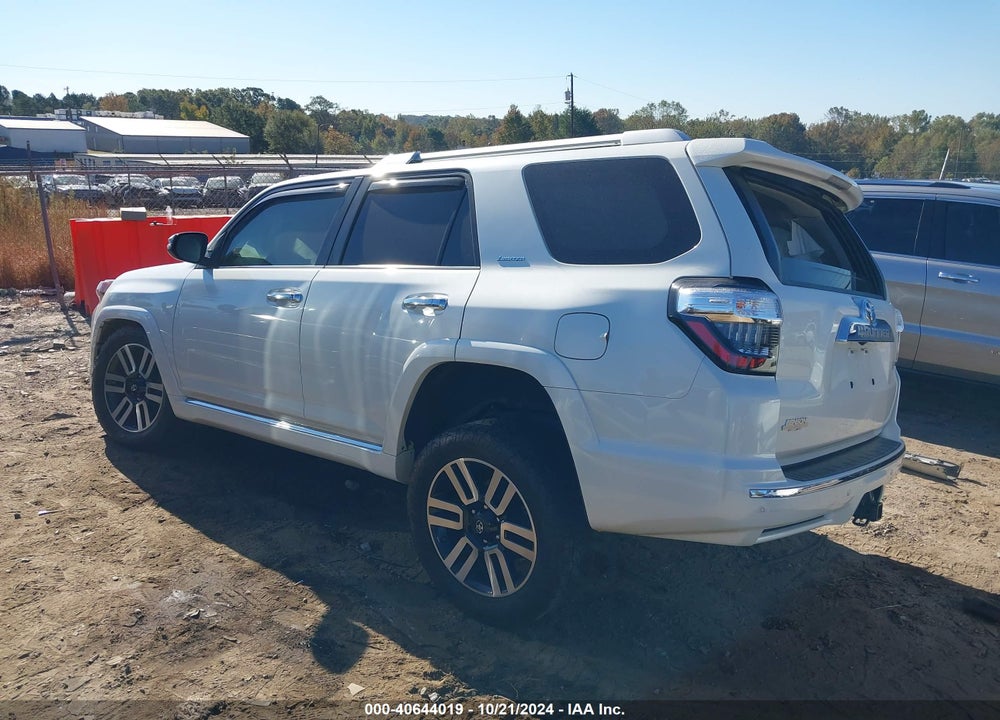 2020 TOYOTA 4RUNNER LIMITED VIN: JTEZU5JR4L5221724