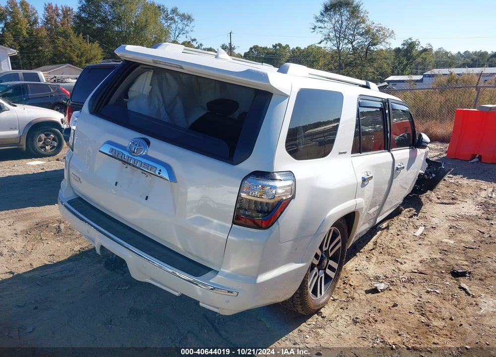 2020 TOYOTA 4RUNNER LIMITED VIN: JTEZU5JR4L5221724