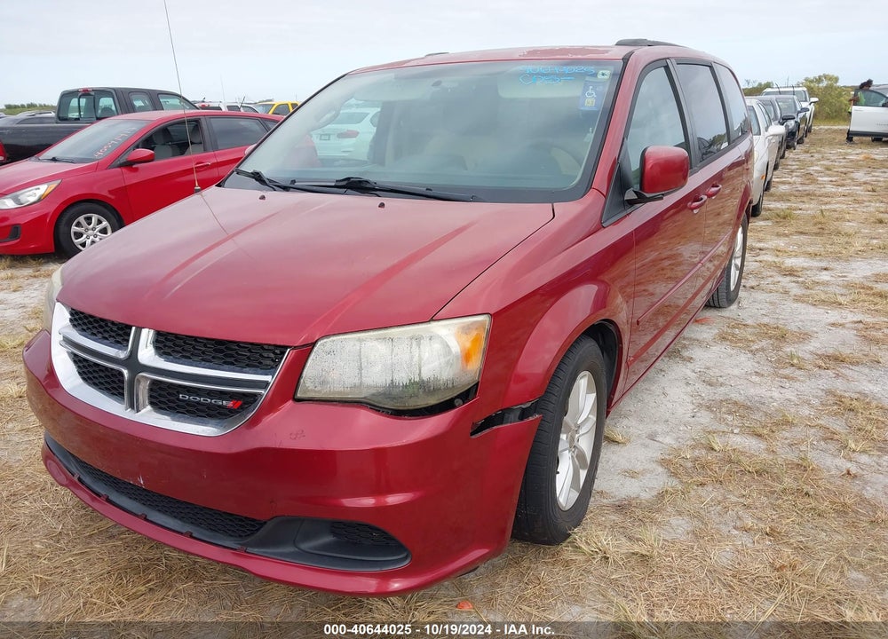 2014 DODGE GRAND CARAVAN SXT VIN: 2C4RDGCG4ER245278
