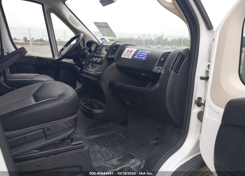 2018 RAM PROMASTER 2500 HIGH ROOF 159 WB VIN: 3C6TRVDG3JE151678
