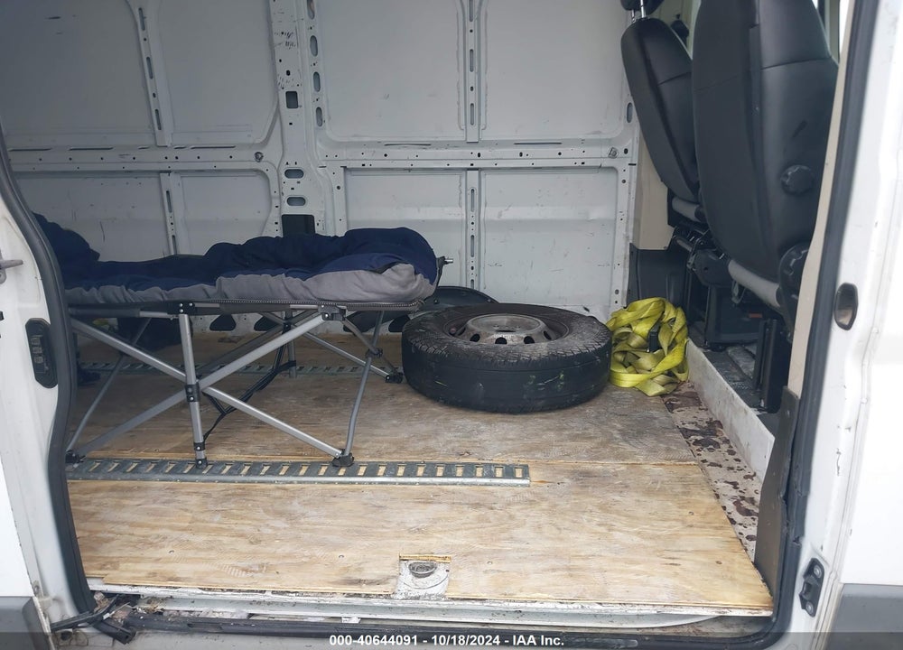 2018 RAM PROMASTER 2500 HIGH ROOF 159 WB VIN: 3C6TRVDG3JE151678