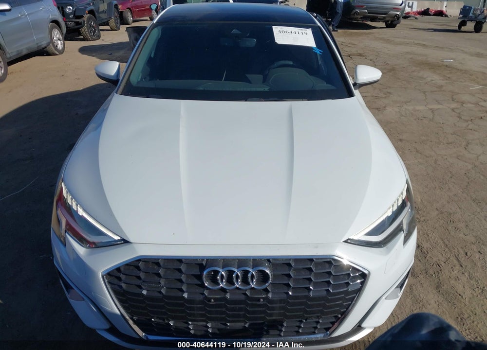 2023 AUDI A3 PREMIUM 40 TFSI QUATTRO S TRONIC VIN: WAUGUDGY7PA129523
