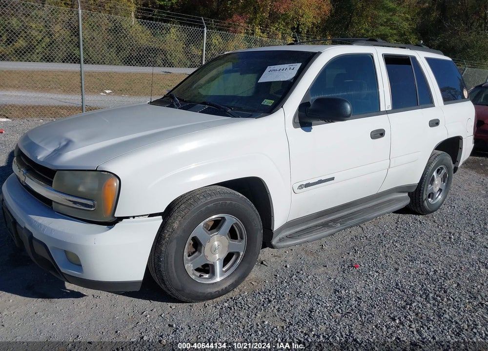 2003 CHEVROLET TRAILBLAZER LT VIN: 1GNDT13S632268921