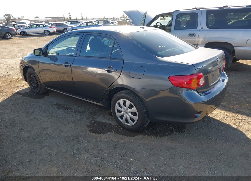 2009 TOYOTA COROLLA LE VIN: 1NXBU40EX9Z124780