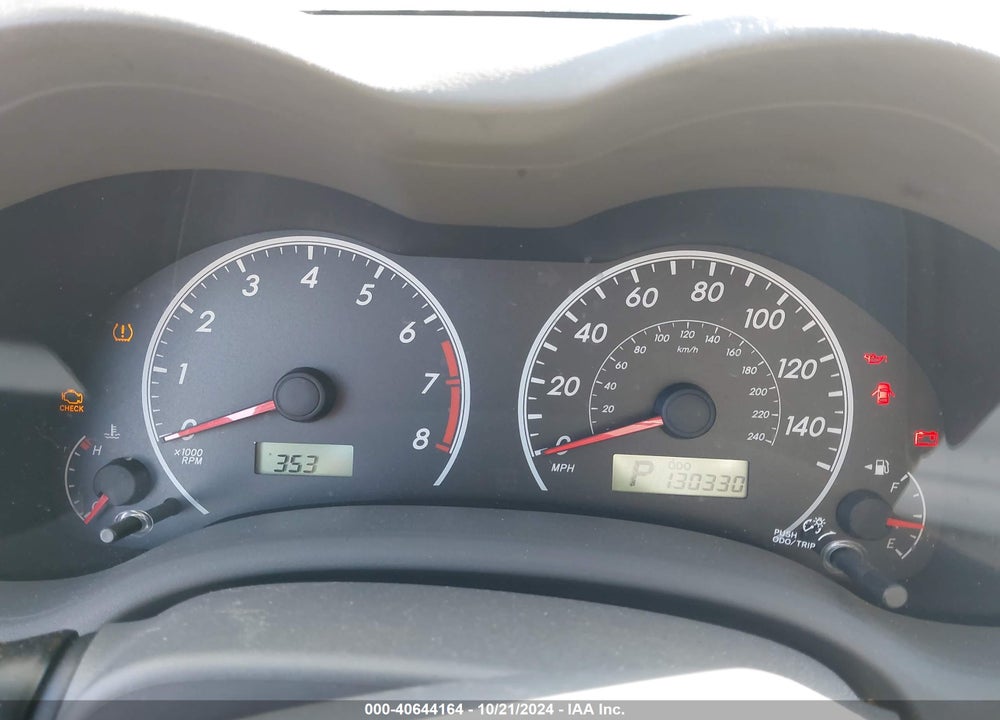 2009 TOYOTA COROLLA LE VIN: 1NXBU40EX9Z124780