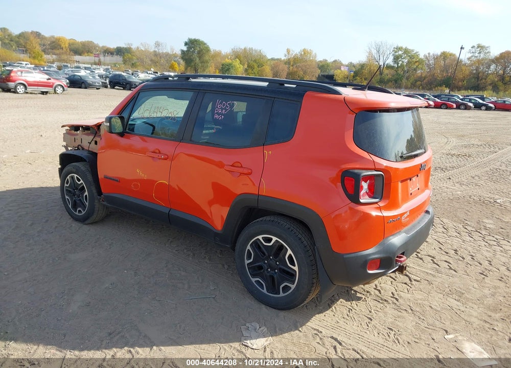 2016 JEEP RENEGADE TRAILHAWK VIN: ZACCJBCT8GPD70712