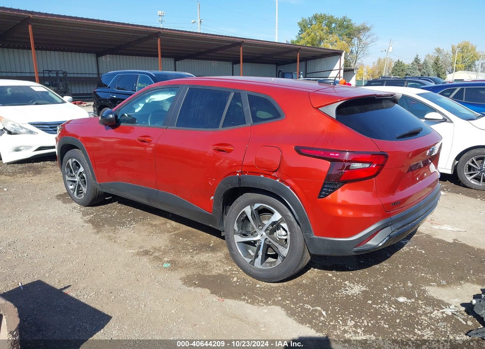 2024 CHEVROLET TRAX FWD 1RS VIN: KL77LGE27RC199758