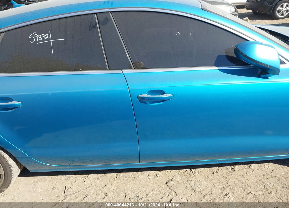 2013 AUDI A7 3.0T PREMIUM VIN: WAUYGBFC5DN060244
