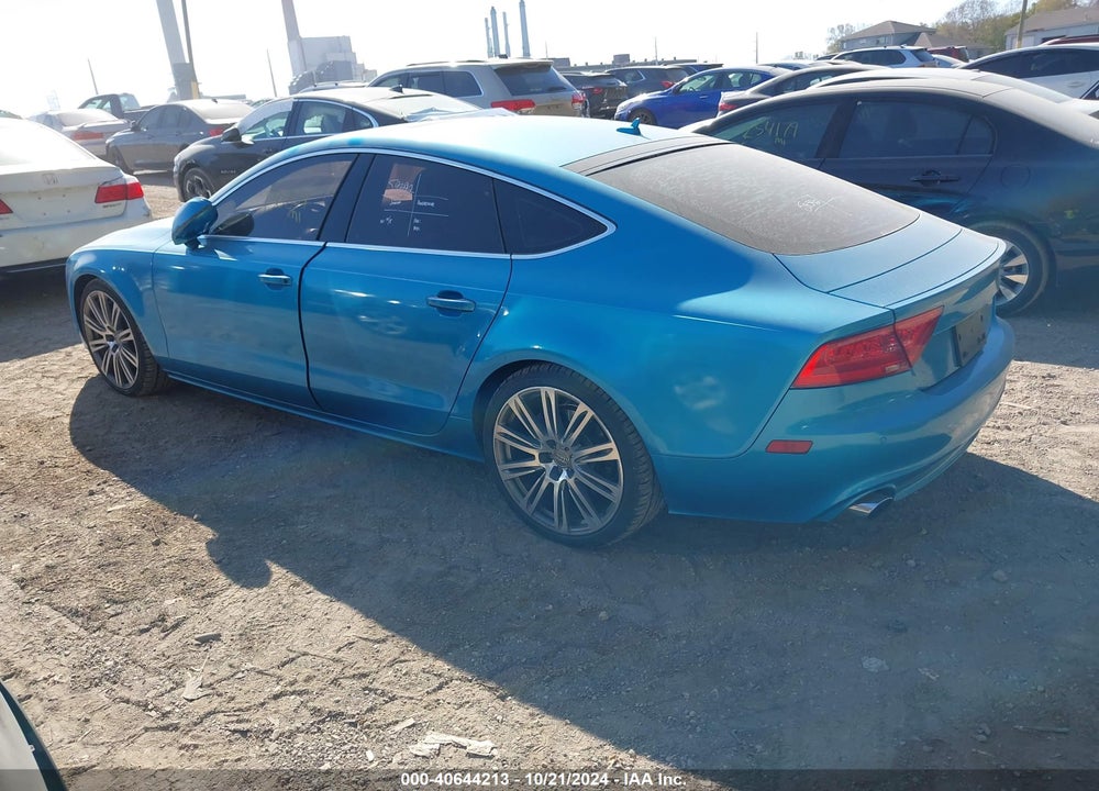 2013 AUDI A7 3.0T PREMIUM VIN: WAUYGBFC5DN060244