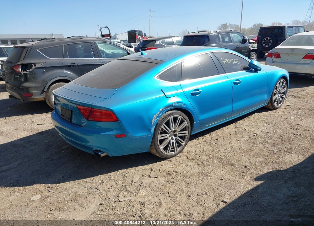 2013 AUDI A7 3.0T PREMIUM VIN: WAUYGBFC5DN060244