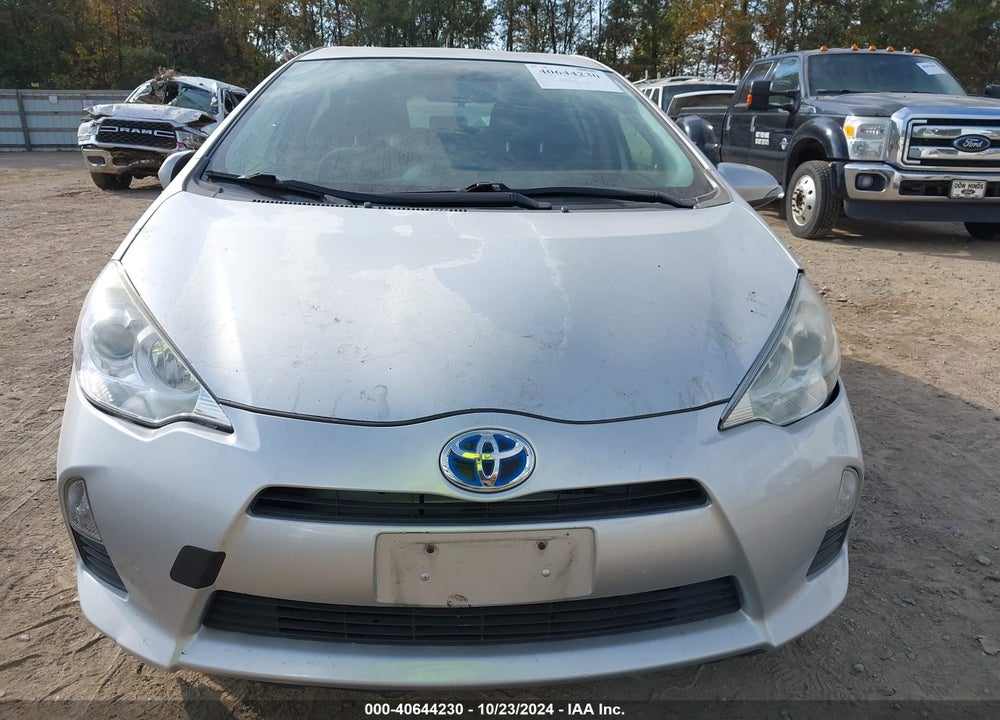 2012 TOYOTA PRIUS C TWO VIN: JTDKDTB32C1019783