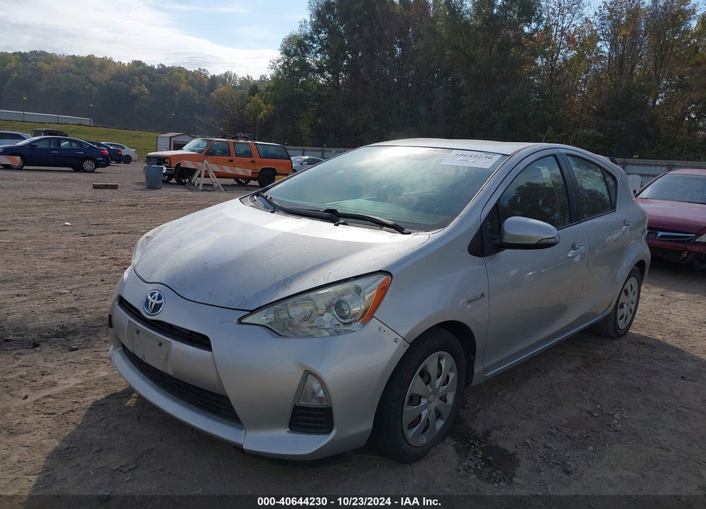2012 TOYOTA PRIUS C TWO VIN: JTDKDTB32C1019783