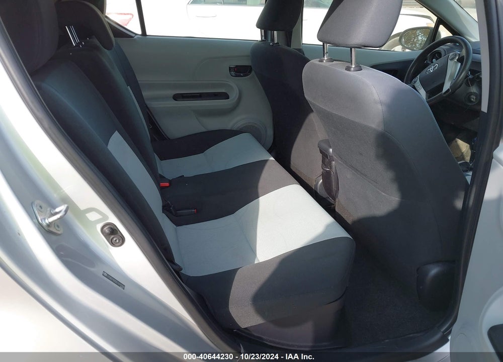 2012 TOYOTA PRIUS C TWO VIN: JTDKDTB32C1019783
