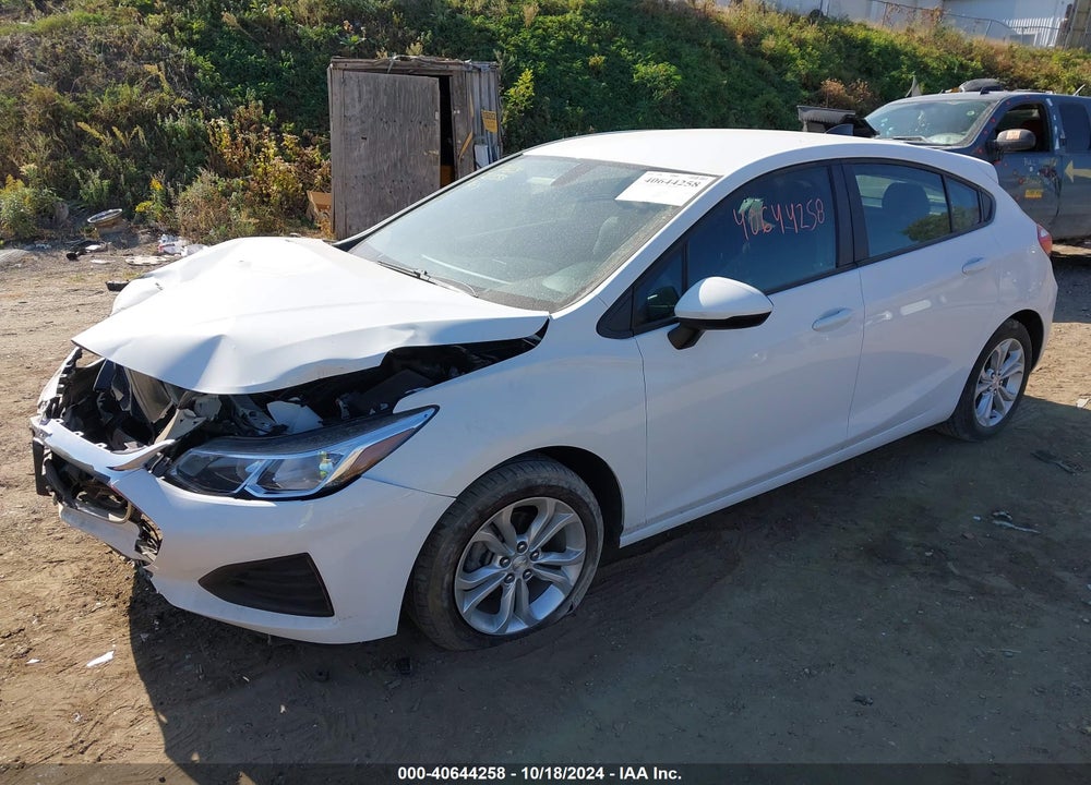 2019 CHEVROLET CRUZE LS VIN: 3G1BC6SM5KS604652