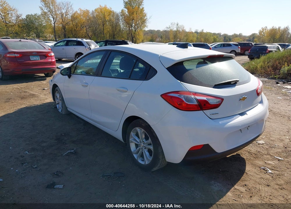 2019 CHEVROLET CRUZE LS VIN: 3G1BC6SM5KS604652