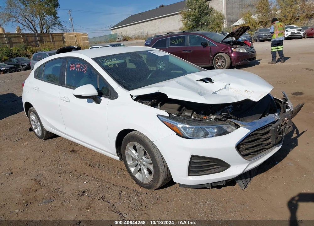 2019 CHEVROLET CRUZE LS VIN: 3G1BC6SM5KS604652