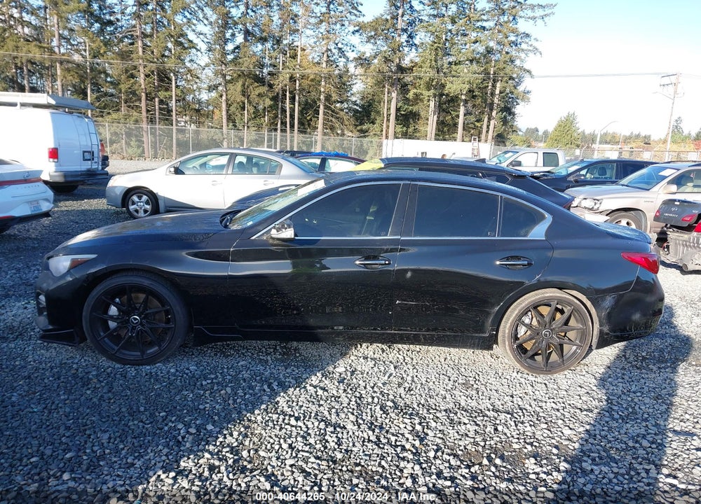 2014 INFINITI Q50 HYBRID SPORT VIN: JN1AV7AR8EM701643