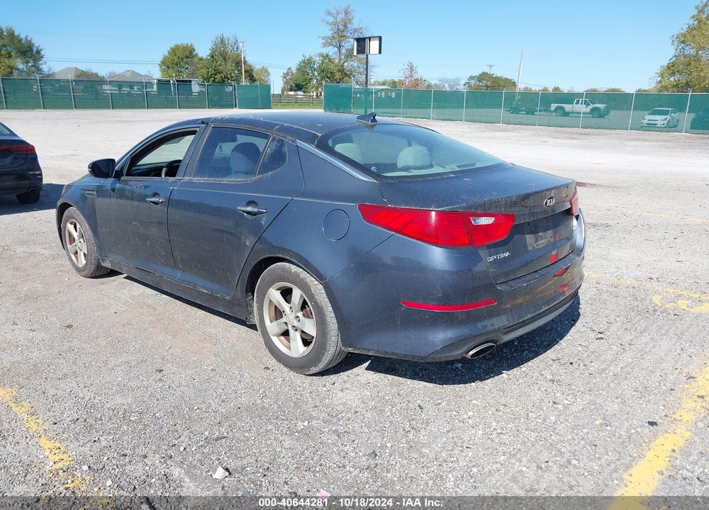 2015 KIA OPTIMA LX VIN: KNAGM4A76F5560314