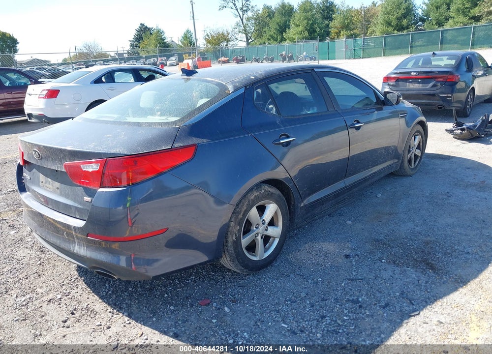 2015 KIA OPTIMA LX VIN: KNAGM4A76F5560314