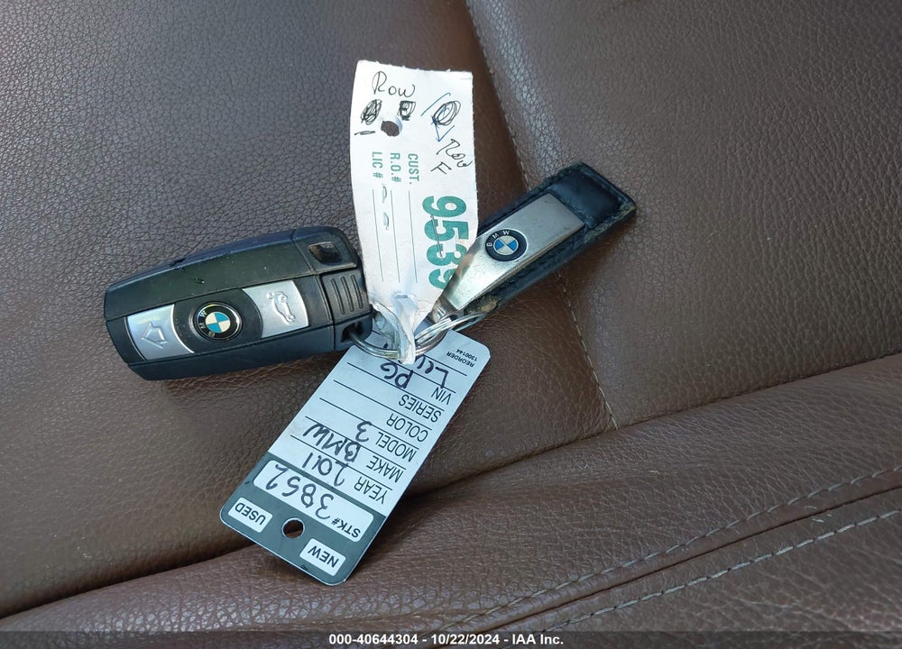 2011 BMW 335I VIN: WBAKG7C51BE598090
