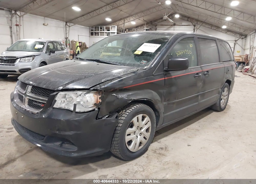 2016 DODGE GRAND CARAVAN SE VIN: 2C4RDGBG2GR237457