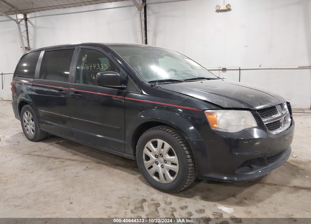 2016 DODGE GRAND CARAVAN SE VIN: 2C4RDGBG2GR237457