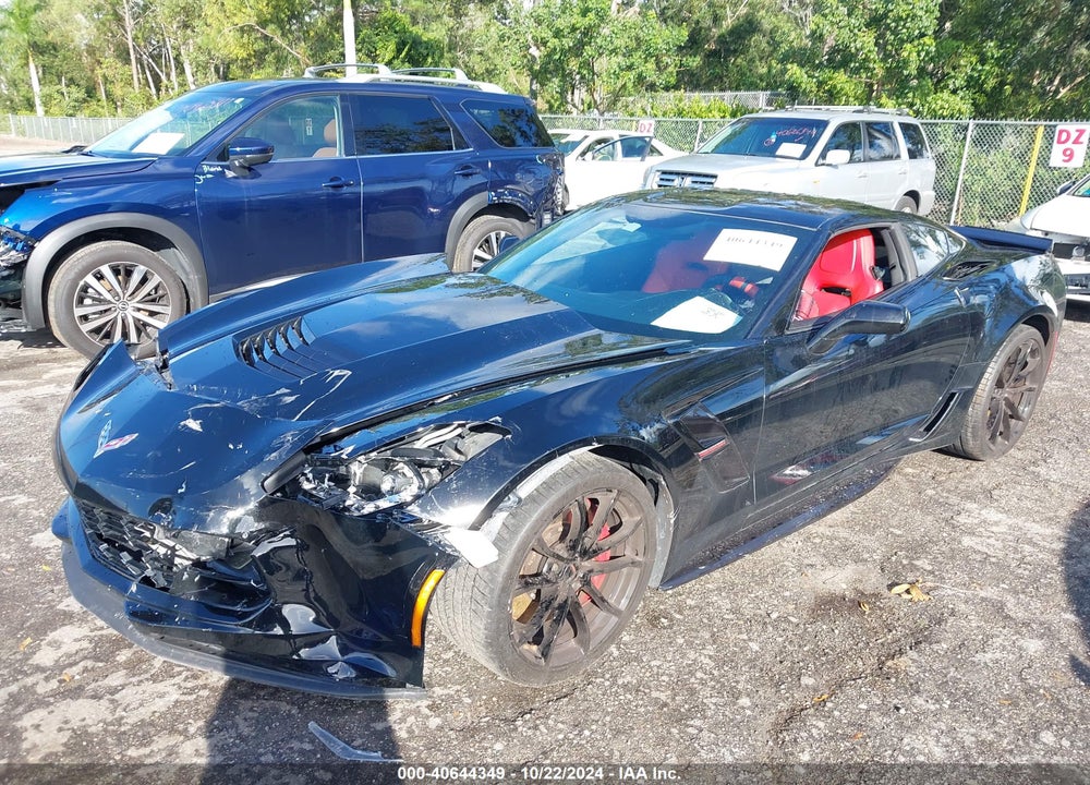 2019 CHEVROLET CORVETTE GRAND SPORT VIN: 1G1YW2D7XK5119094