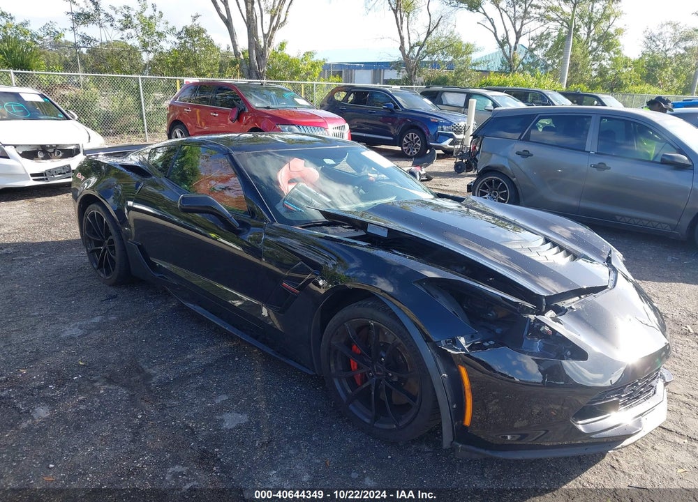 2019 CHEVROLET CORVETTE GRAND SPORT VIN: 1G1YW2D7XK5119094