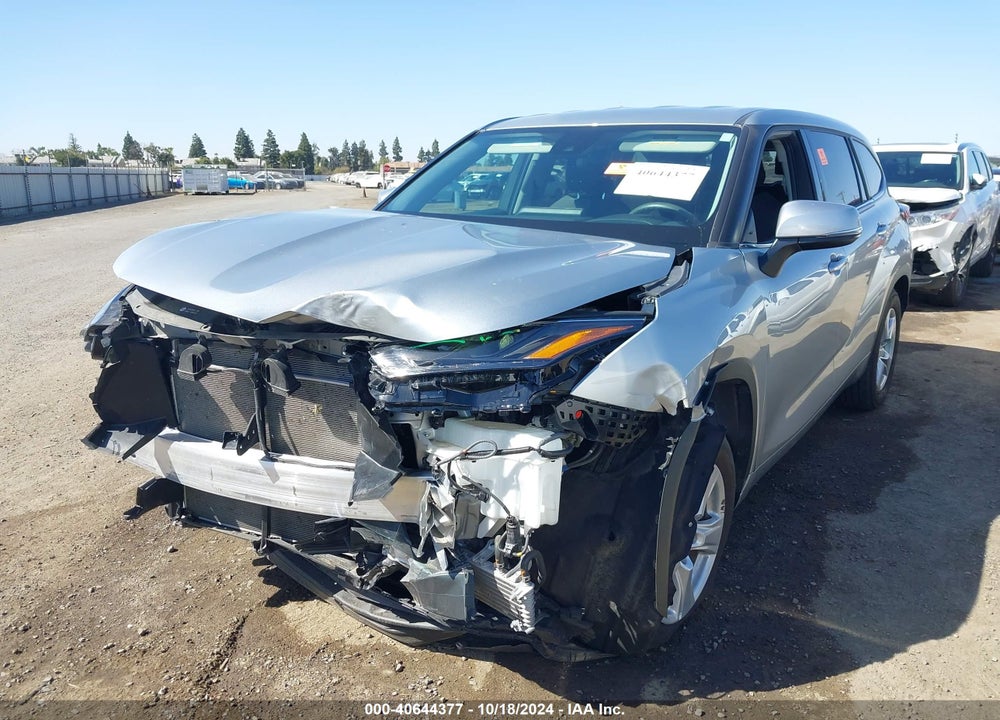 2022 TOYOTA HIGHLANDER L VIN: 5TDCZRAH6NS097916