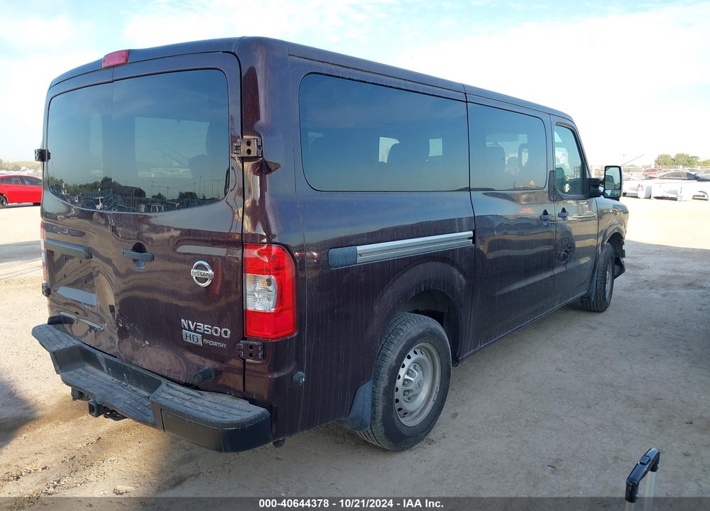 2014 NISSAN NV PASSENGER NV3500 HD S V8 VIN: 5BZAF0AA7EN160557