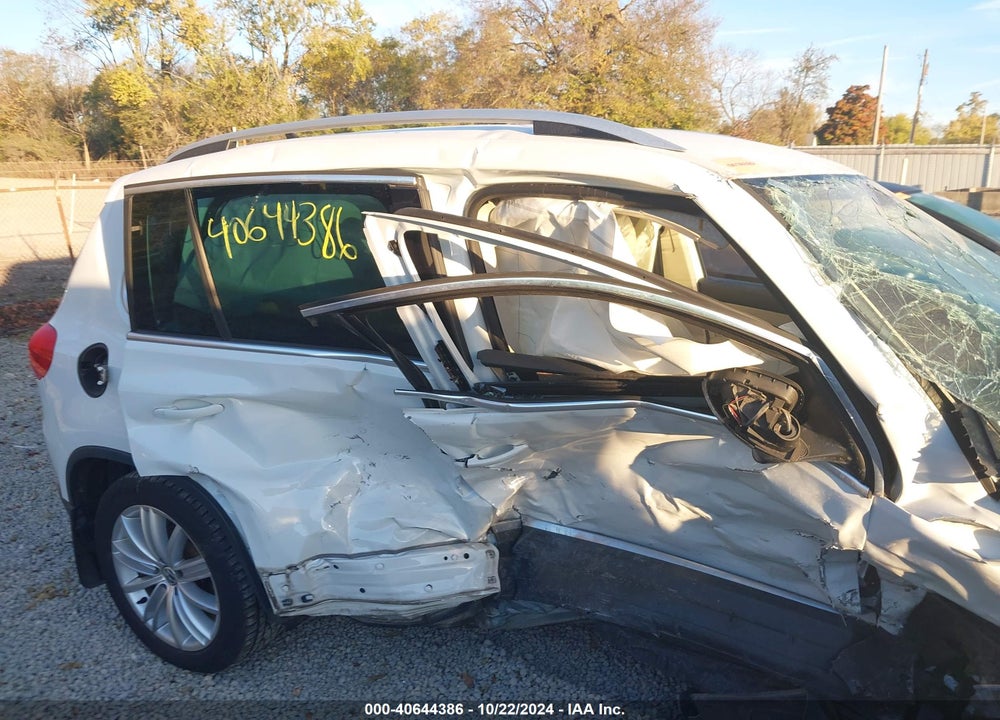 2014 VOLKSWAGEN TIGUAN SE VIN: WVGBV3AX0EW568367