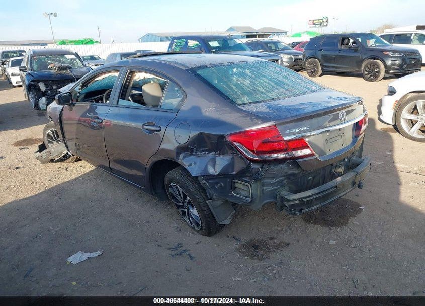 2015 HONDA CIVIC EX VIN: 19XFB2F87FE063903
