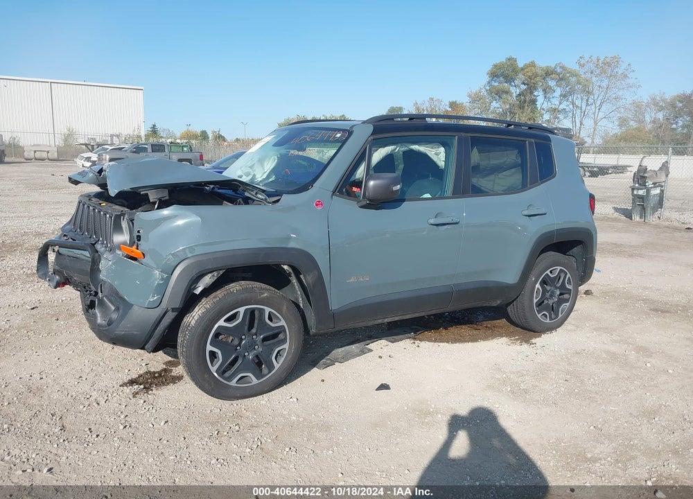 2017 JEEP RENEGADE TRAILHAWK 4X4 VIN: ZACCJBCB8HPE87179