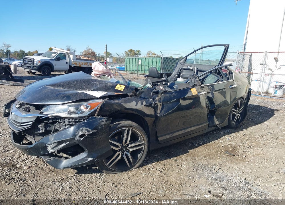 2016 HONDA ACCORD SPORT VIN: 1HGCR2F51GA037386
