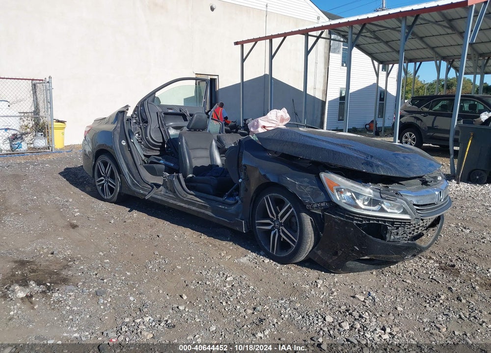 2016 HONDA ACCORD SPORT VIN: 1HGCR2F51GA037386