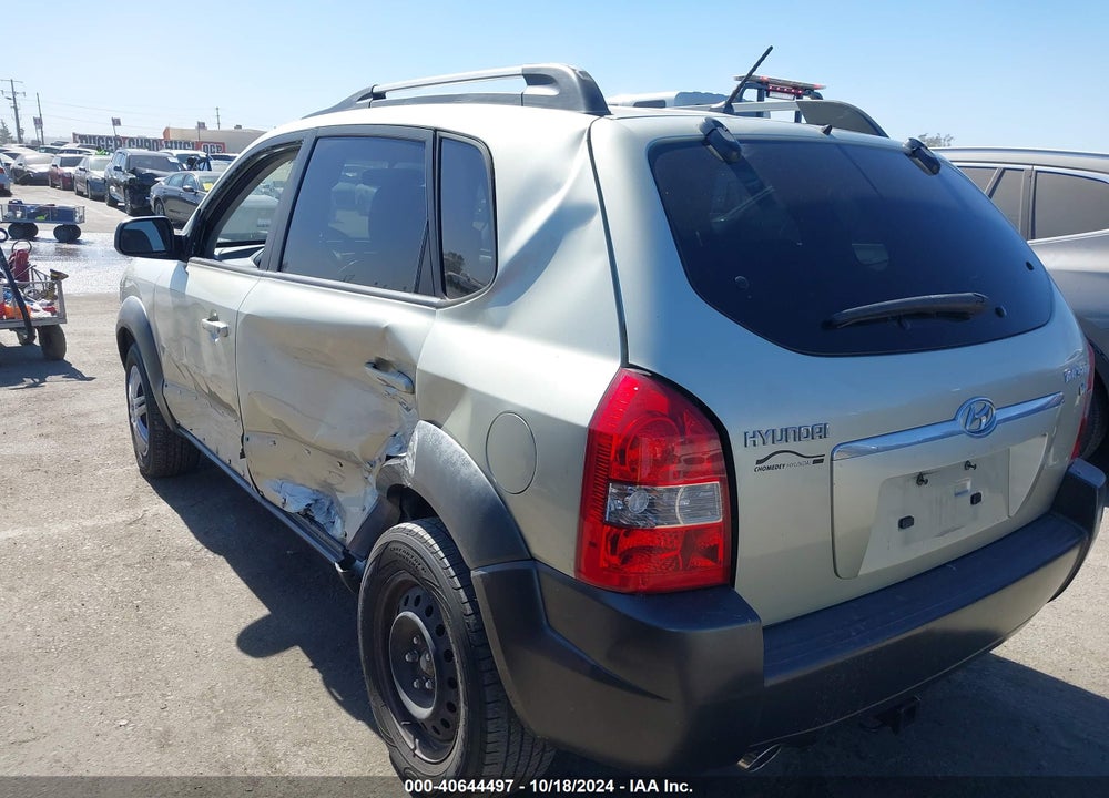 2008 HYUNDAI TUCSON VIN: KM8JM12D48U792149