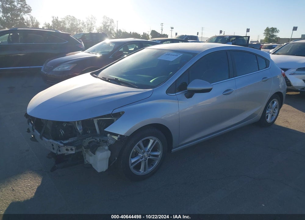 2017 CHEVROLET CRUZE LT AUTO VIN: 3G1BE6SM8HS561122