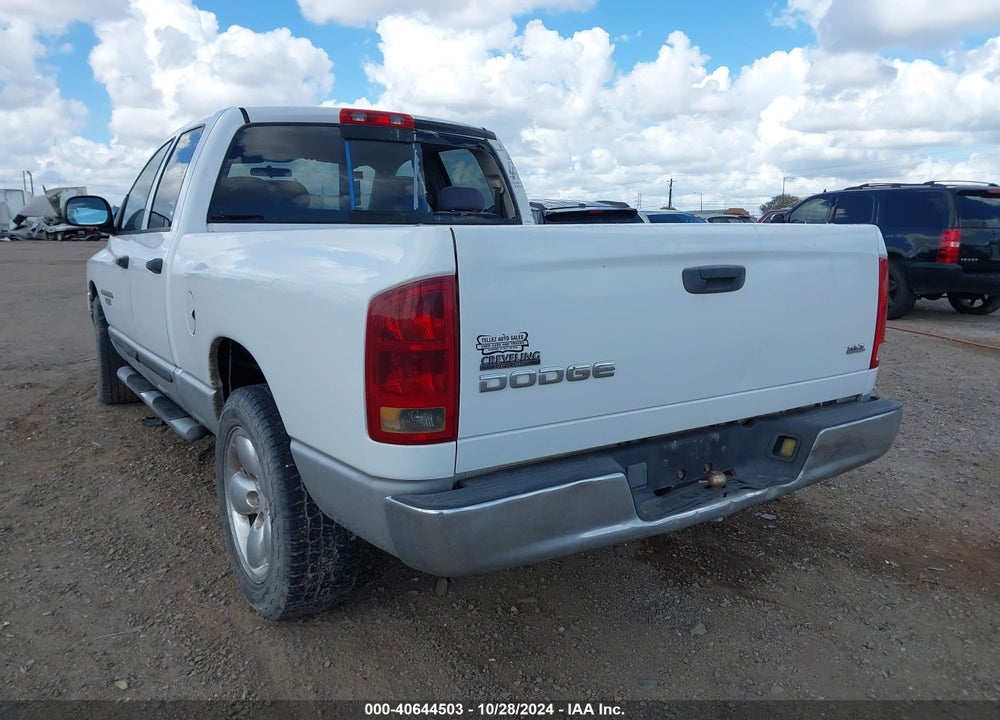 2004 DODGE RAM 1500 SLT/LARAMIE VIN: 1D7HA18N14S555562