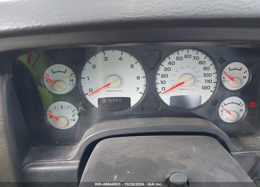 2004 DODGE RAM 1500 SLT/LARAMIE VIN: 1D7HA18N14S555562