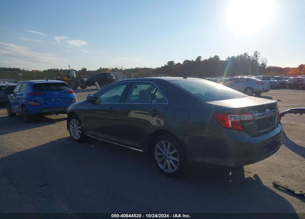 2012 TOYOTA CAMRY HYBRID XLE VIN: 4T1BD1FK2CU059751