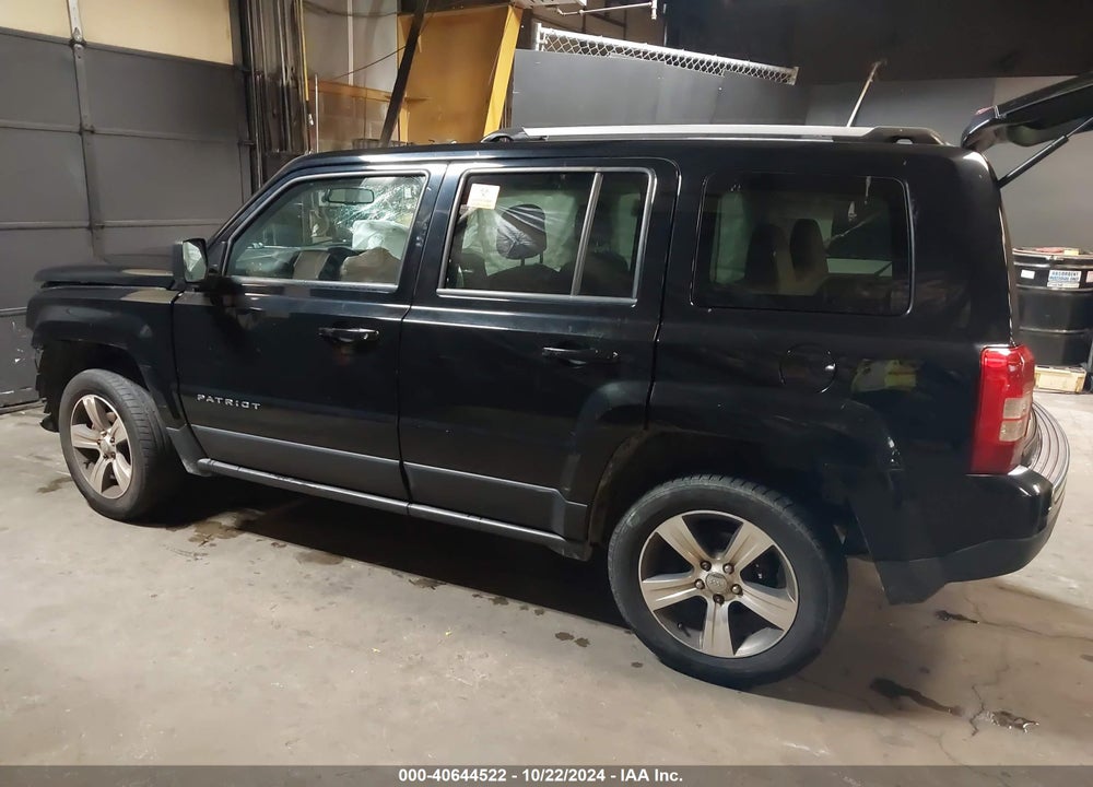 2017 JEEP PATRIOT HIGH ALTITUDE 4X4 VIN: 1C4NJRFB6HD111186