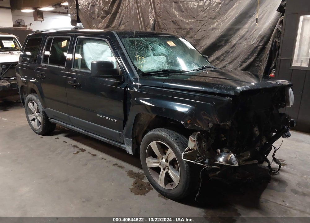 2017 JEEP PATRIOT HIGH ALTITUDE 4X4 VIN: 1C4NJRFB6HD111186