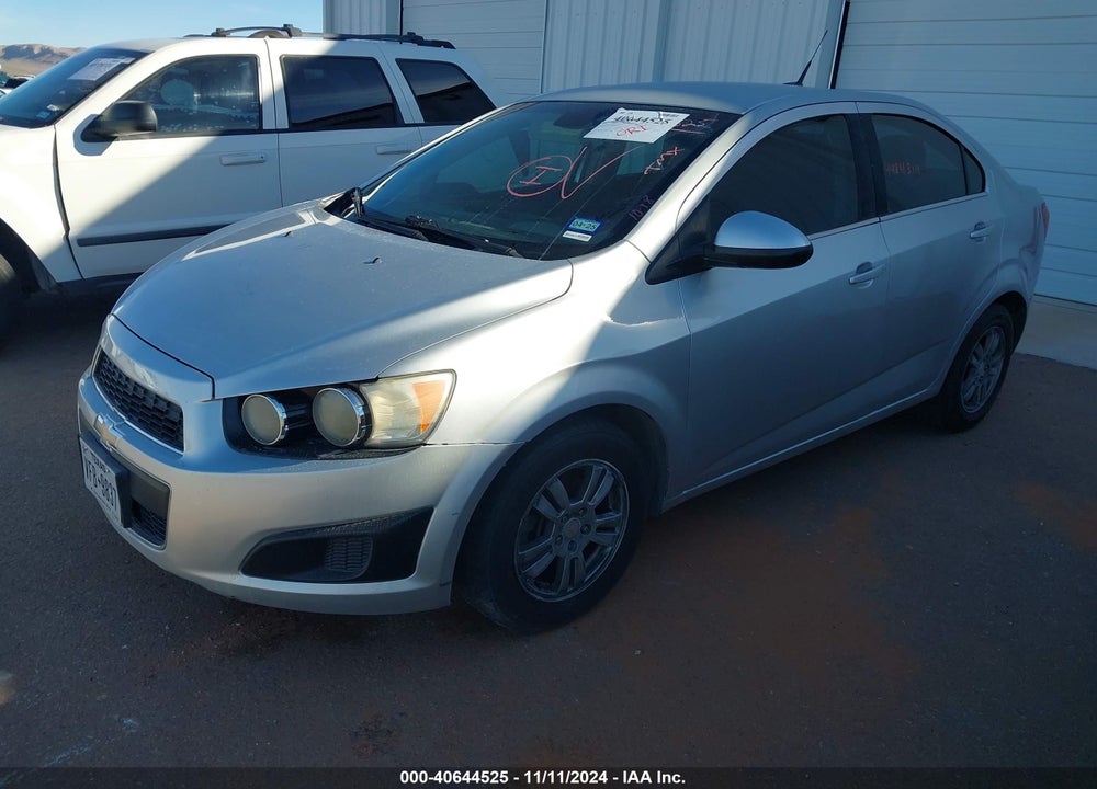 2013 CHEVROLET SONIC LT AUTO VIN: 1G1JC5SH8D4252923