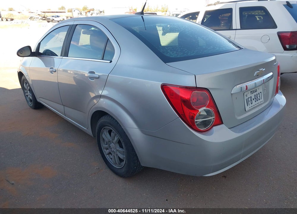 2013 CHEVROLET SONIC LT AUTO VIN: 1G1JC5SH8D4252923