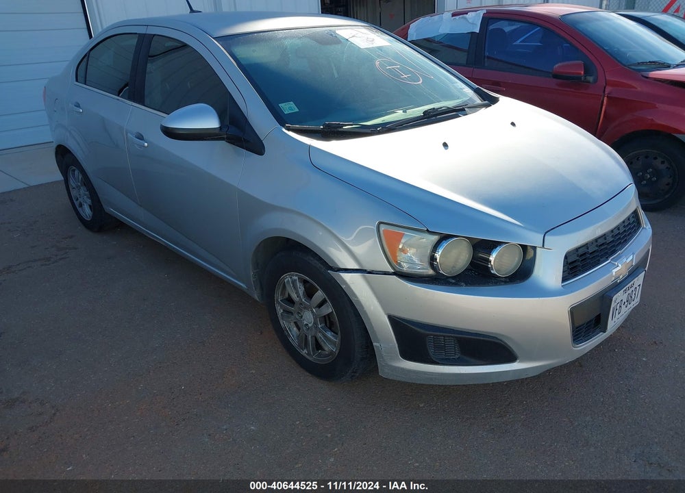 2013 CHEVROLET SONIC LT AUTO VIN: 1G1JC5SH8D4252923